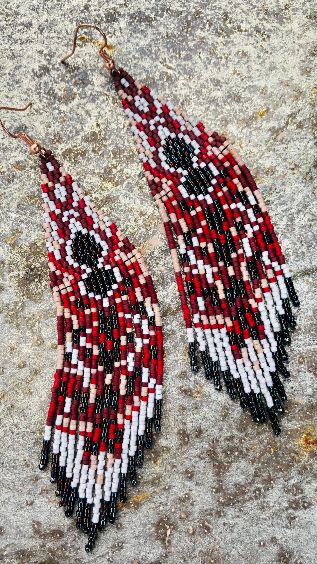 KIavia Fringe Seed Bead Earrings