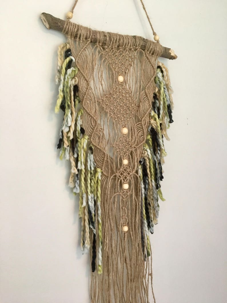 Macrame Wall Hanging Jute Macrame Boho Decor Fibre Art Etsy Canada