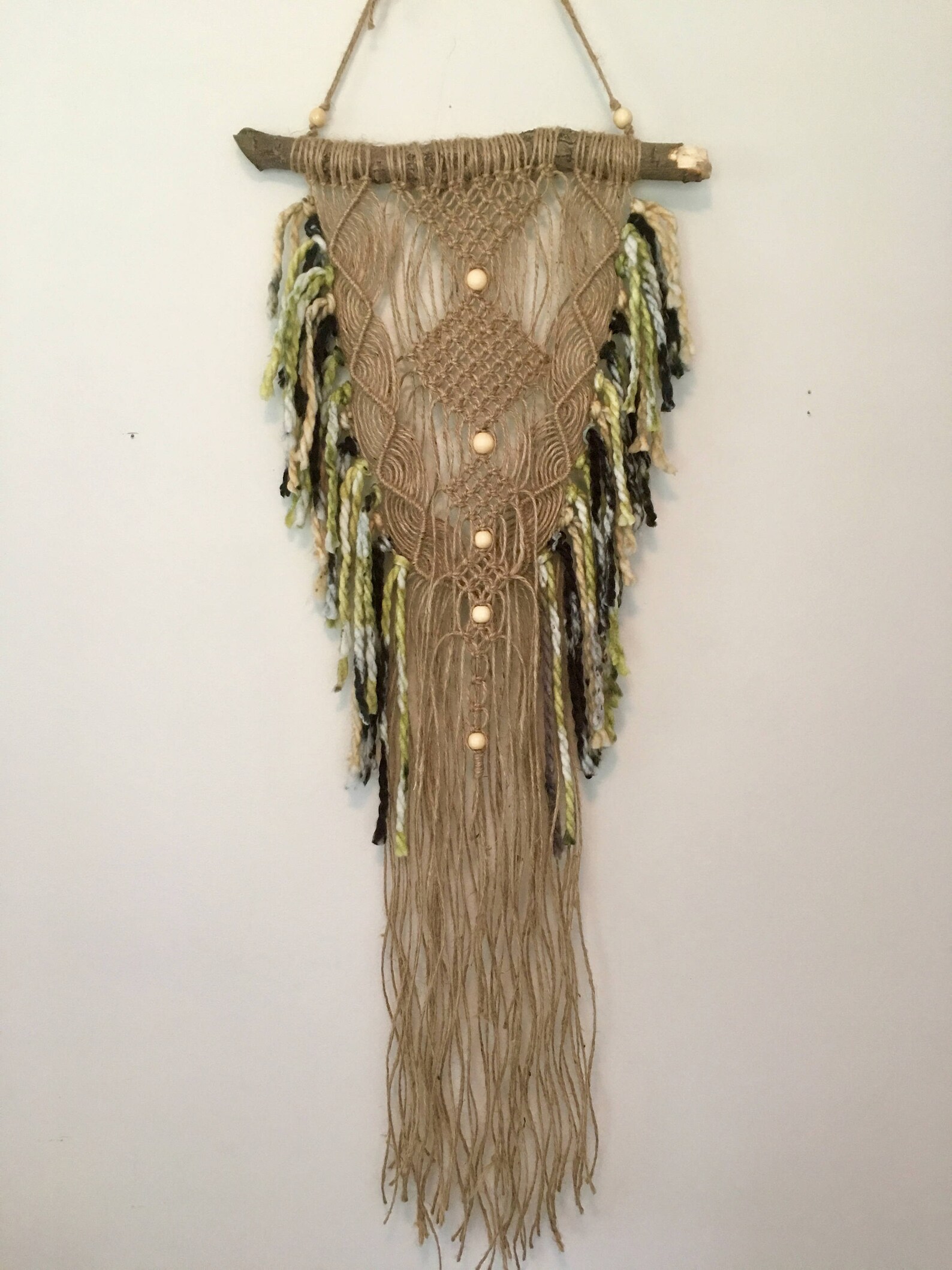 Macrame Wall Hanging Jute Macrame Boho Decor Fibre Art Etsy Canada