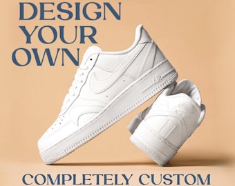 Custom Air Force 1s | Custom Painted Sneakers | Nike Custom Shoes