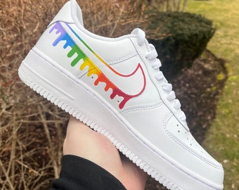 Ice Cream Drip Air Force 1s | Ice Cream Custom Sneakers | Custom Air Force 1s | Personalized Sneakers