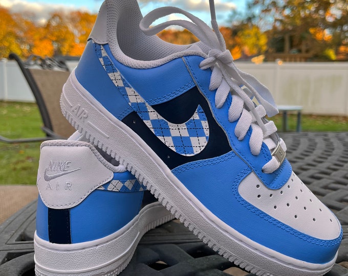 womens plaid air force 1