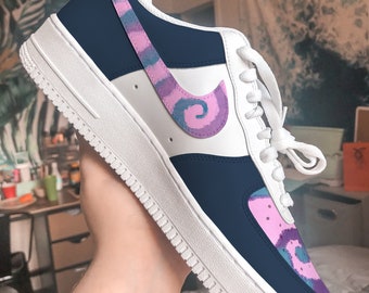 Hand Painted Tie Dye Air Force 1s | Custom Sneakers