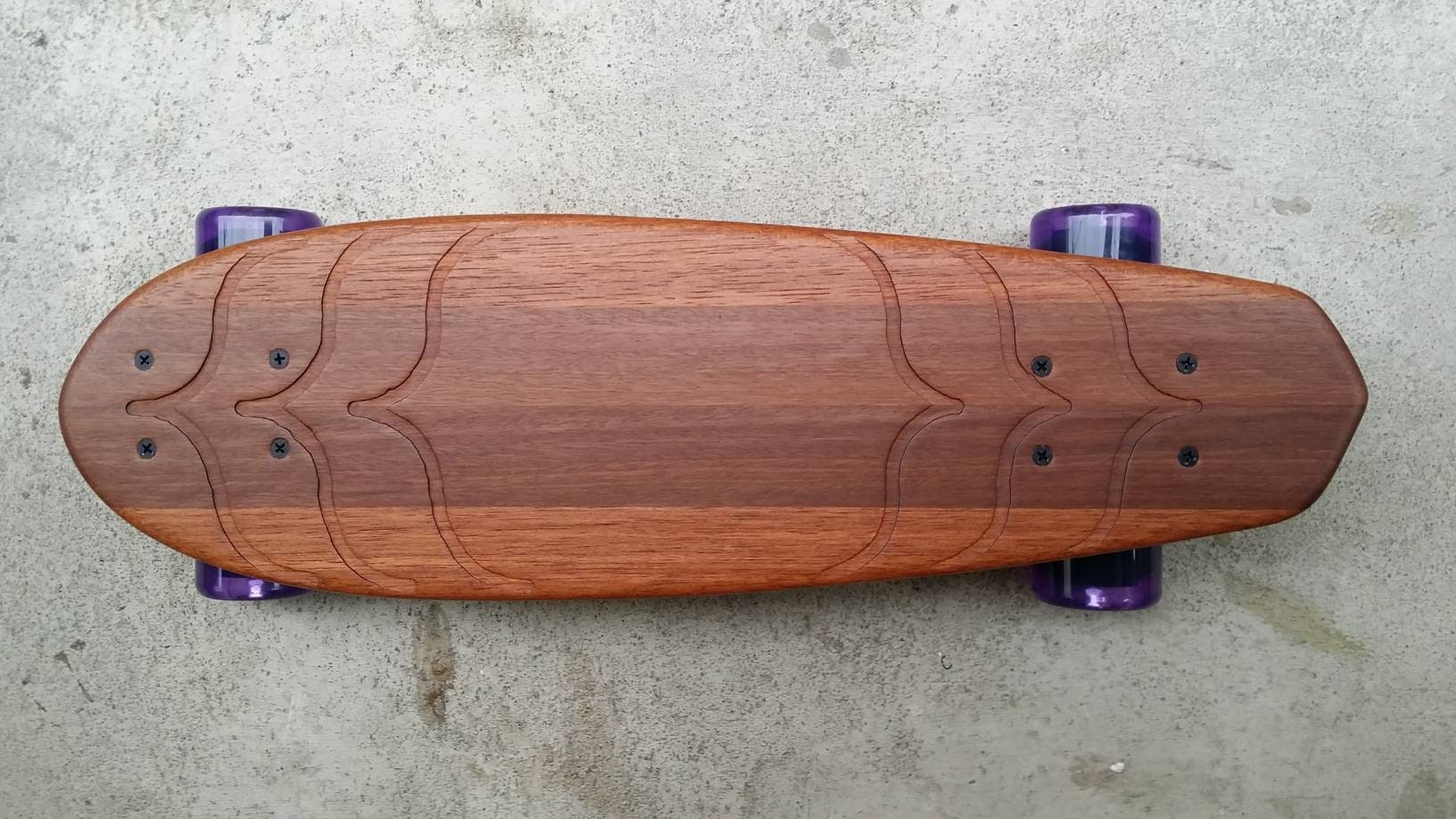 Mini Cruiser Malaysian Wood Deck 23.5” - Etsy