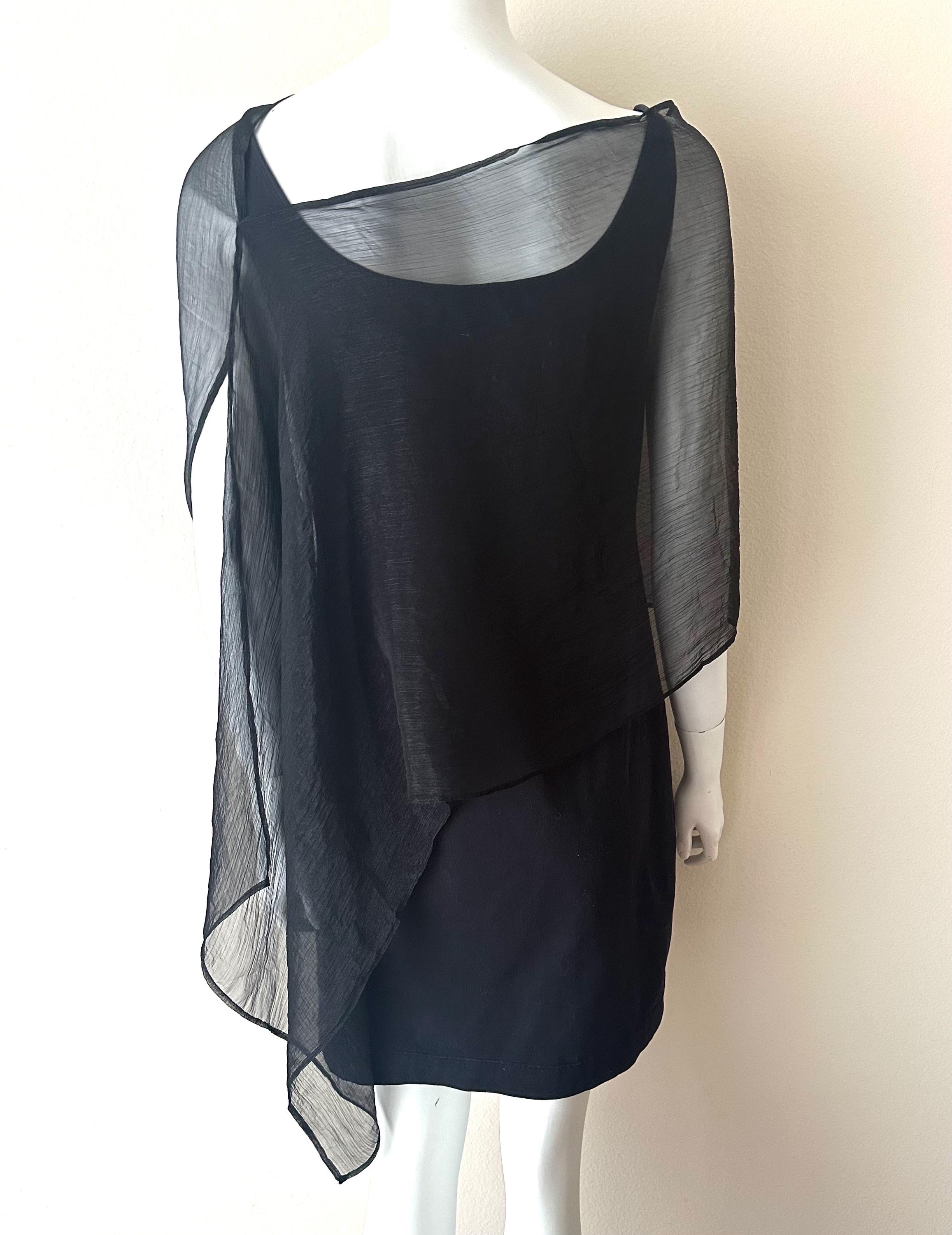 Sheer Rhinestone Poncho