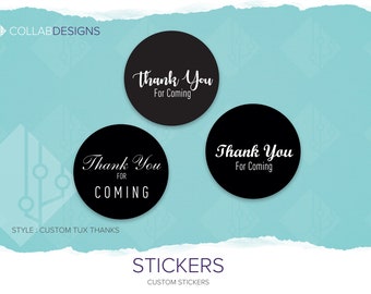 Stickers, 100 Favor stickers, Wedding, Birthday, Baby Shower, Label, Customizable designed Stickers