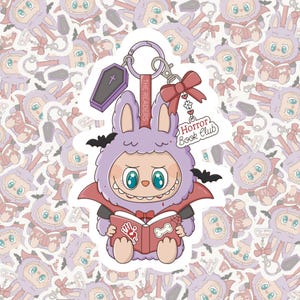 Horror Monster Charm Sticker: Waterproof Vinyl Decal