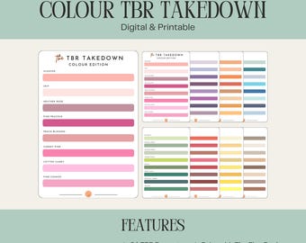 TBR Takedown Buch Journal Add-on: Leseanweisungen (Digitaler Download)