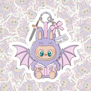 Fantasy Monster Charm Sticker: Waterproof Vinyl Decal
