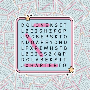 One More Chapter Sticker | Vinyl Sticker | Waterproof Sticker | Bookish Sticker | Bookish Gifts | Kindle Sticker | Kobo Sticker