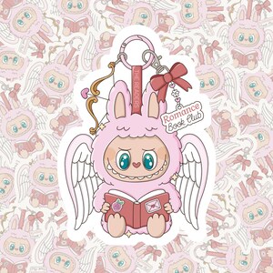 Romance Book Monster Charm Sticker: Waterproof Vinyl Decal