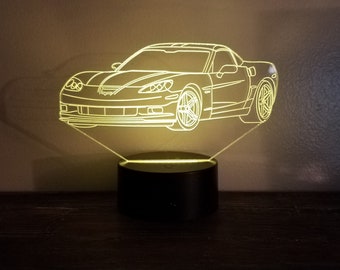 Corvette Bedroom Etsy