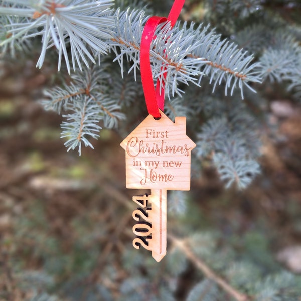 First Home Key Charm Etsy