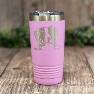 Personalized Toller Dog - Engraved Stainless Toller Tumbler, Tolling Retriever Mug, Toller Dog Mom or Dad Gift, Toller Lover Gift Tumbler