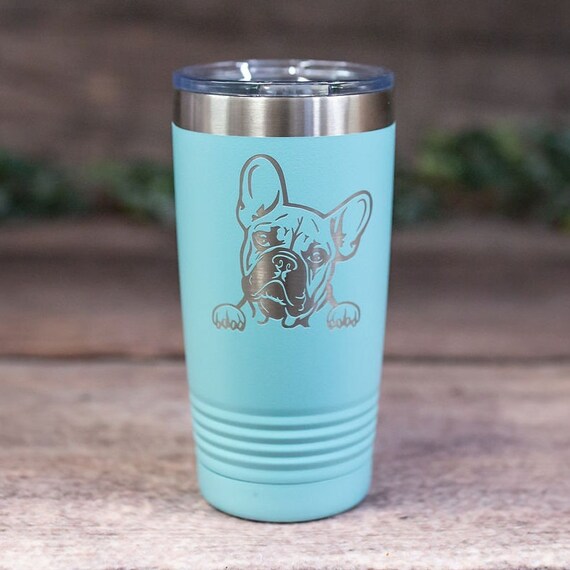 French Bulldog Tumbler - Blue French Bulldog Tumbler - Blue