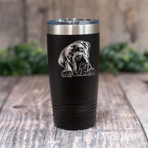 Personalized Cane Corso - Engraved Steel Cane Corso Tumbler, Cane Corso Travel Tumbler, Corso Mom or Dad, Dog Lover Gift