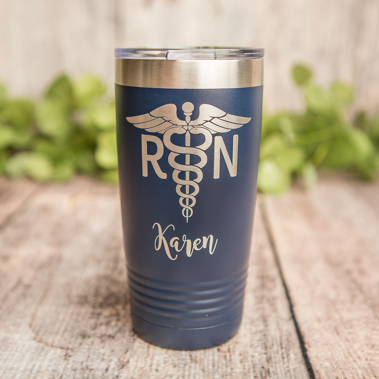 Nurse Tumbler hot and cold beverage cup for nurses nurse gift laser