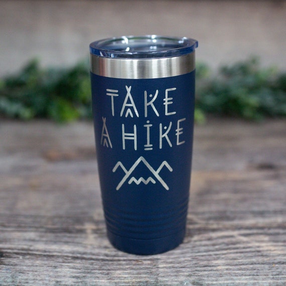 Camp Life- Engraved Polar Camel Stainless Steel Tumbler, Stainless Cup,  Camping Gift