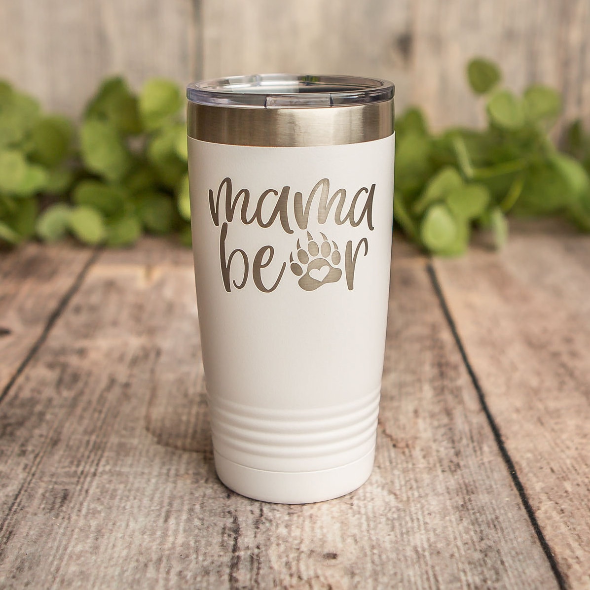 Mama Bear 20 oz. Stainless Steel Water Bottle - Crazy4Decals