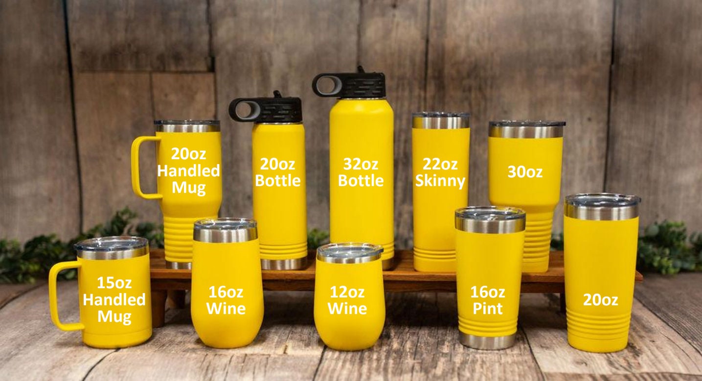 Personalized Camping 16oz Stainless Steel Mug, Design: OD1 - Everything  Etched