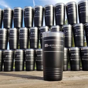 Custom Business Logo Tumbler - Engraved Polar Camel Stainless Mug, Custom Logo Stainless Cup, Insulated Travel Tumbler Mug, Gift For Boss