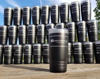 Custom Business Logo Tumbler - Engraved Polar Camel Stainless Mug, Custom Logo Stainless Cup, Insulated Travel Tumbler Mug, Gift For Boss