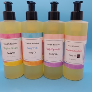 Scented Body Oils