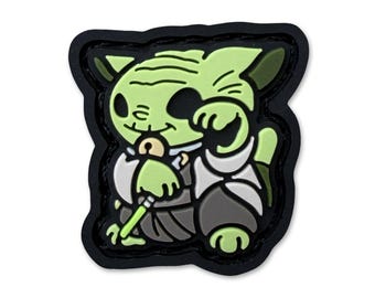 Grand Master Neko ranger eye patch, hook and loop morale patch
