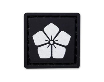 Cherry Blossom Japanese Emblem ranger eye, hook and loop morale patch