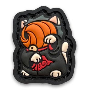 Daybreak Anime 02 Neko ranger eye patch, hook and loop morale patch