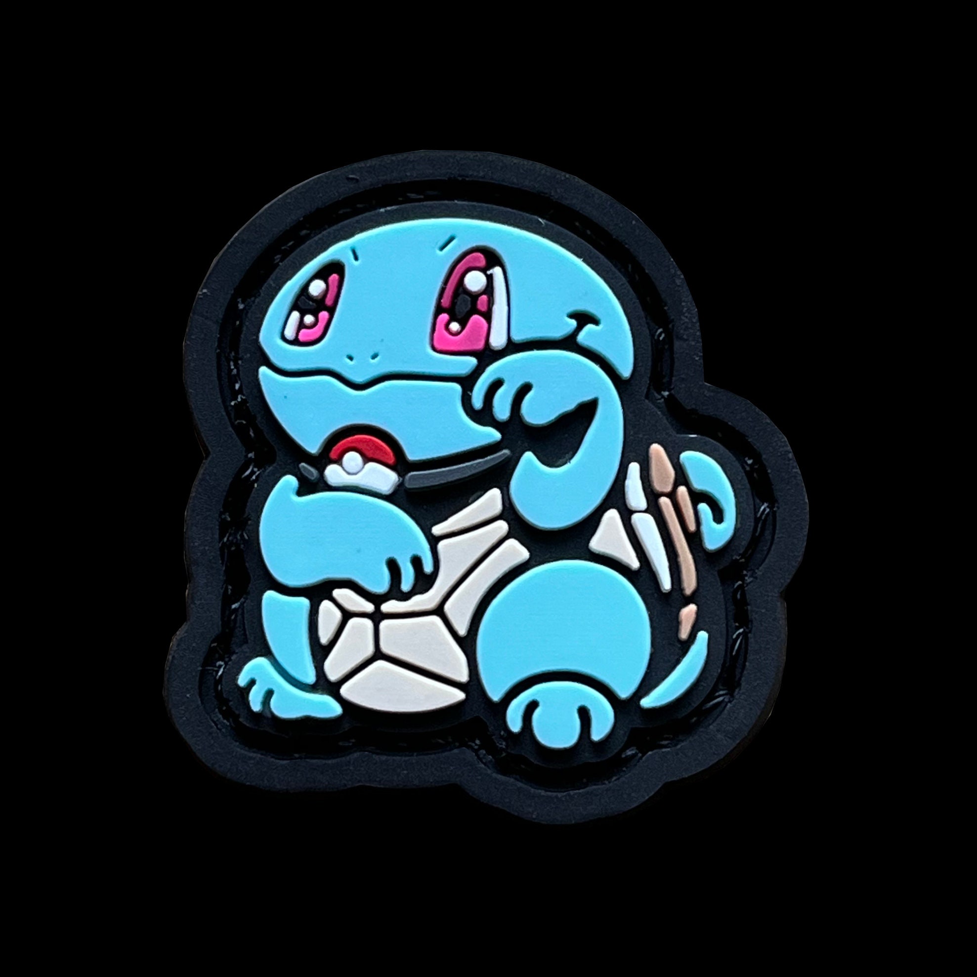 Premium Squirtle Pokemon PVC Morale Patch – Just For Patches