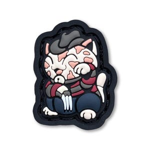 Dream Monster Halloween Neko ranger eye patch, velcro morale patch