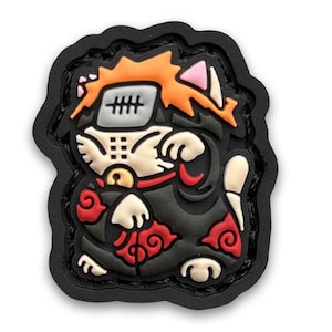 Daybreak Anime 03 Neko ranger eye patch, hook and loop morale patch