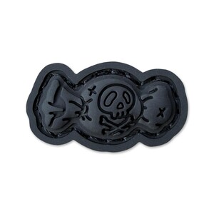 Poison Candy Blackout ranger eye patch, hook and loop morale patch