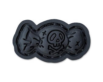 Poison Candy Blackout ranger eye patch, hook and loop morale patch