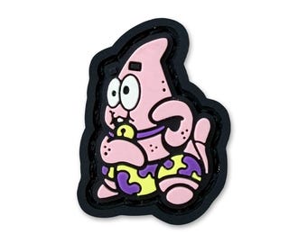 SB2 Starfish Neko ranger eye hook and loop morale patch