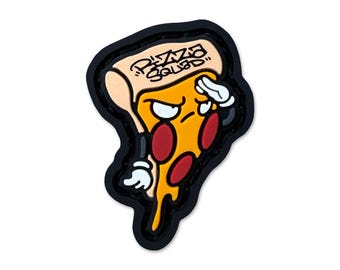 Pizza Squad ranger eye hook and loop morale patch
