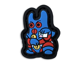 SB7 Villain Neko ranger eye hook and loop morale patch