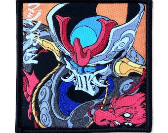 Japanese Samurai Mecha Robot Morale Patch