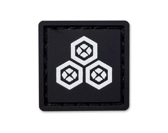 Tortoise Japanese Emblem ranger eye, hook and loop morale patch