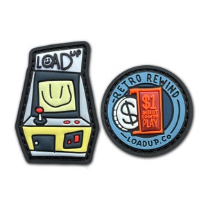 Arcade & Token Morale Patch: LOADUP 3D PVC Hook and Loop