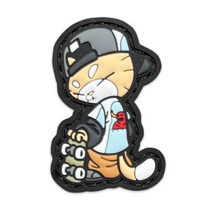 Skate Cato RE / Woven Patch | pvc patch | morale patch | ranger eye hook and loop