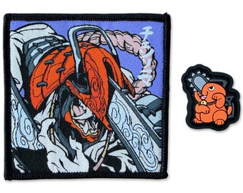 Samurai CSM Anime Neko ranger eye hook and loop morale patch