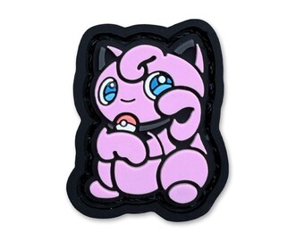 Singing Japanese Anime Monster PVC Ranger Eye Morale Patch