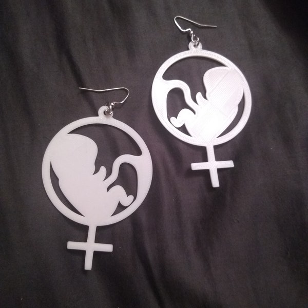 Pro-Life Feminist Earrings