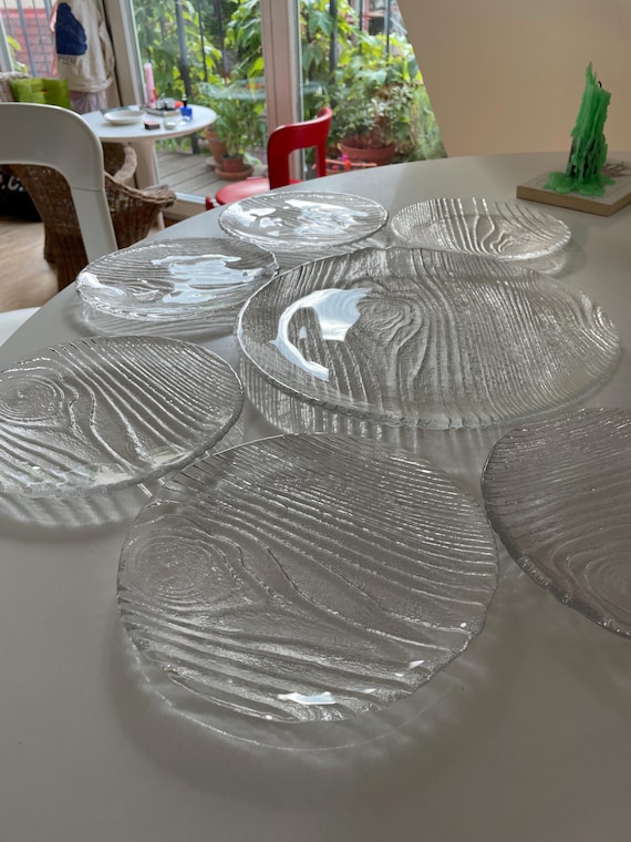 Riedel Austria Glas / crystal glass / cake plates / 70‘s