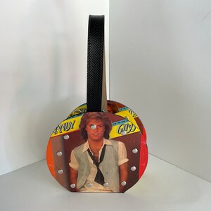 Andy Gibb “(Our Love) Don’t Throw It All Away” mini vinyl record purse