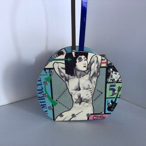 Culture Club “It’s A Miracle” mini vinyl record purse