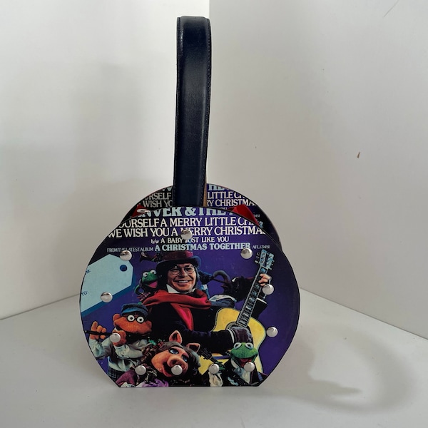 John Denver & The Muppets “Have Yourself a Merry Little Christmas” mini vinyl record purse