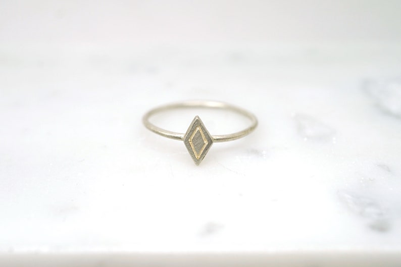 Small Signet Ring-signet Ring Woman-minimalist Silver Ring-dainty ...